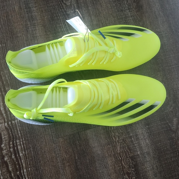Adidas X Ghosted.1 FG Neon Yellow Cleats ADIDAS CLEATS FOR SOCCER BRAND NEW - Picture 1 of 3